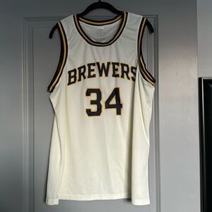 ESPN Milwaukee Brewers Giannis Jersey